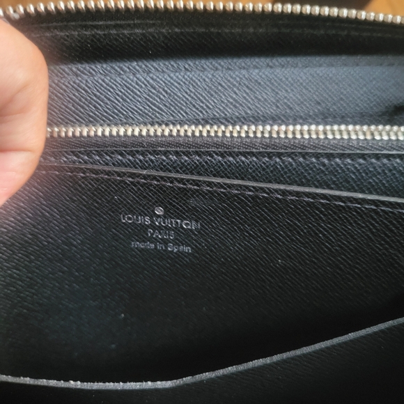 LOUIS VUITTON Zippy XL Long Wallet Travel Case Damier Graphite..w/ COA - Picture 9 of 12